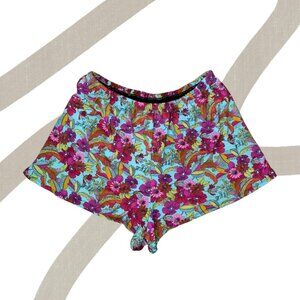 FIT 4 U Multicolor Floral Swim Shorts